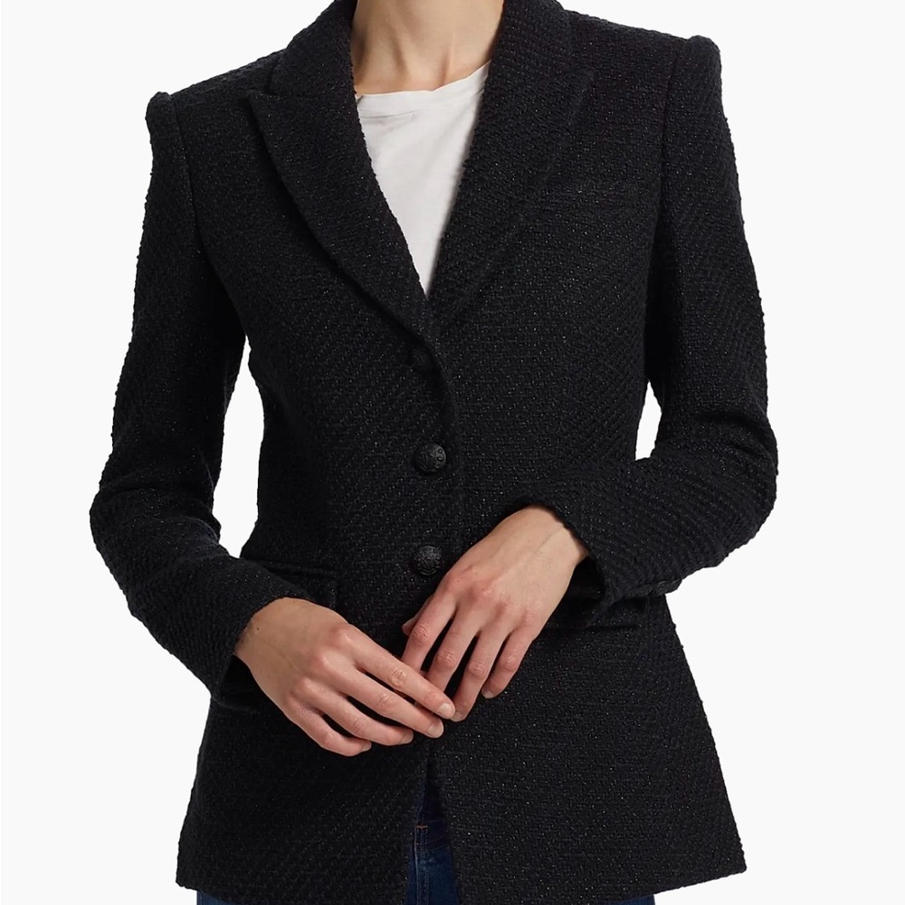 Veronica Beard Textured Black Blazer, NWT
